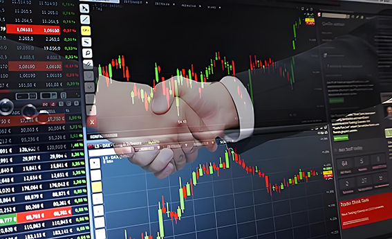 比特币行情交易界面